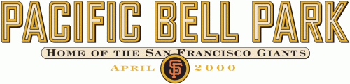 San Francisco Giants 2000-2003 Stadium Logo custom vinyl decal