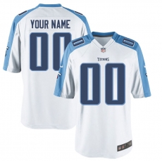 Tennessee Titans Custom Letter and Number Kits For White Jersey 01 Material Vinyl
