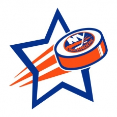 New York Islanders Hockey Goal Star logo heat sticker