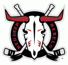 Red Deer Rebels 1997 98-Pres Primary Logo custom vinyl decal
