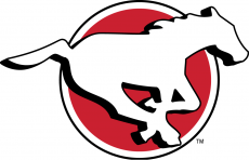 Calgary Stampeders 2016-2018 Primary Logo heat sticker