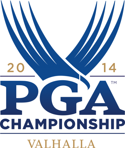 PGA Championship 2014 Primary Logo heat sticker