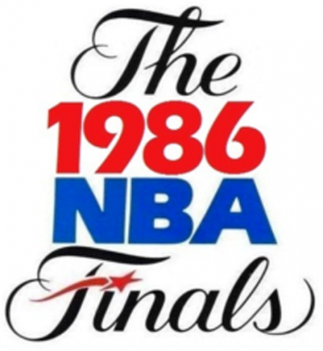 NBA Finals 1985-1986 Logo custom vinyl decal