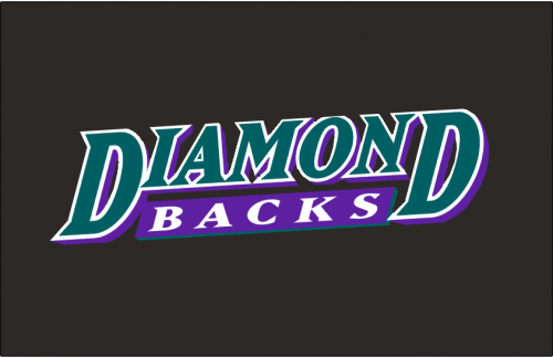 Arizona Diamondbacks 1999-2000 Batting Practice Logo heat sticker