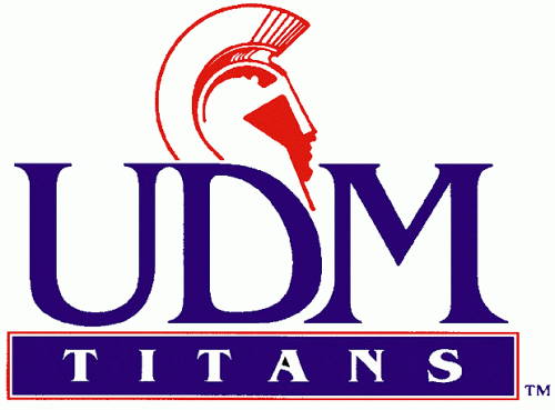 Detroit Titans 1991-2007 Primary Logo custom vinyl decal