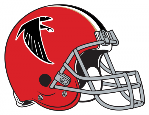 Atlanta Falcons 1966-1969 Helmet Logo custom vinyl decal