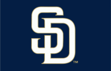 San Diego Padres 2012-2013 Batting Practice Logo custom vinyl decal