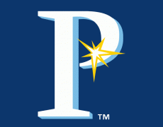 Princeton Rays 2009-Pres Cap Logo heat sticker