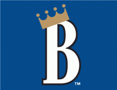 Burlington Royals 2007-Pres Cap Logo heat sticker