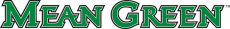 North Texas Mean Green 2005-Pres Wordmark Logo 04 heat sticker