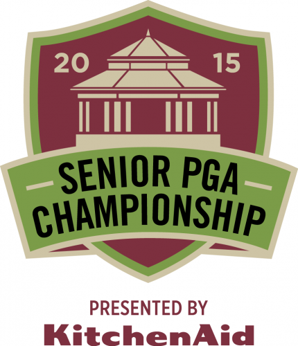Senior PGA Championship 2015 Primary Logo custom vinyl decal