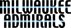 Milwaukee Admirals 2006 07-2014 15 Wordmark Logo heat sticker