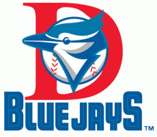Dunedin Blue Jays 1997-2003 Primary Logo heat sticker
