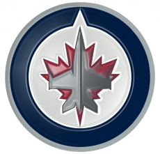 Winnipeg Jets Plastic Effect Logo heat sticker