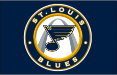 St. Louis Blues 2008 09-2016 17 Jersey Logo custom vinyl decal