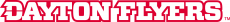 Dayton Flyers 2014-Pres Wordmark Logo 12 heat sticker