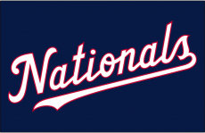 Washington Nationals 2018-Pres Jersey Logo custom vinyl decal