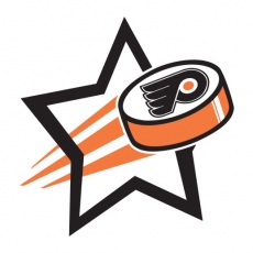 Philadelphia Flyers Hockey Goal Star logo heat sticker