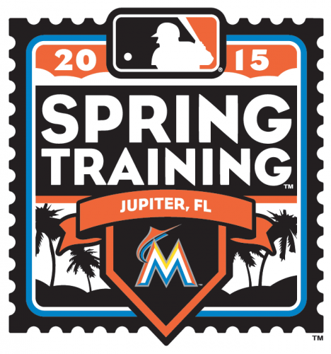 Miami Marlins 2015 Event Logo heat sticker