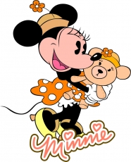 Minnie Mouse Logo 10 custom vinyl decal