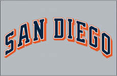 San Diego Padres 1991-2003 Jersey Logo custom vinyl decal