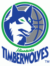 Minnesota Timberwolves 1989-1995 Primary Logo heat sticker