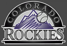 Colorado Rockies Plastic Effect Logo heat sticker