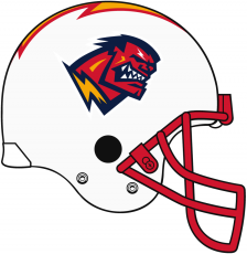Orlando Rage 2001 Helmet Logo heat sticker