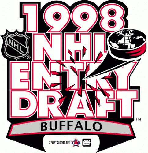 NHL Draft 1997-1998 Logo custom vinyl decal