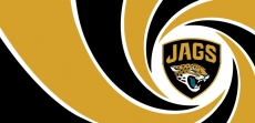 007 Jacksonville Jaguars logo heat sticker