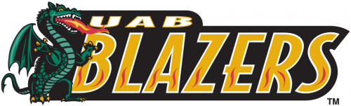 UAB Blazers 1996-2014 Wordmark Logo 02 heat sticker
