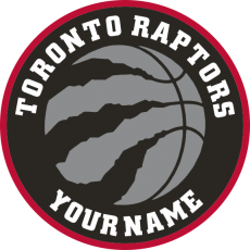Toronto Raptors Customized Logo heat sticker