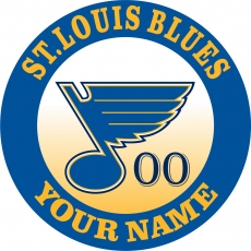 St. Louis Blues Customized Customized Logo heat sticker
