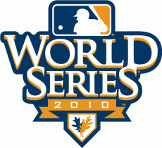 MLB World Series 2010 02 Logo heat sticker