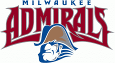 Milwaukee Admirals 1997 98-2000 01 Primary Logo custom vinyl decal
