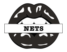 Brooklyn Nets Lips Logo Lips Logo heat sticker