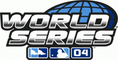 MLB World Series 2004 Logo custom vinyl decal
