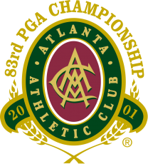 PGA Championship 2001 Primary Logo heat sticker