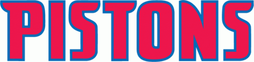 Detroit Pistons 2001-2002 Pres Wordmark Logo 2 custom vinyl decal