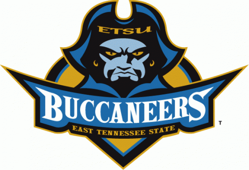 ETSU Buccaneers 2002-2006 Primary Logo custom vinyl decal