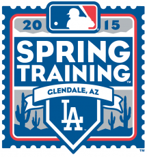 Los Angeles Dodgers 2015 Event Logo heat sticker