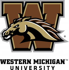 Western Michigan Broncos 2016-Pres Secondary Logo heat sticker