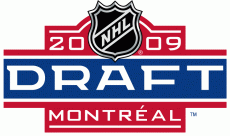 NHL Draft 2008-2009 Logo heat sticker