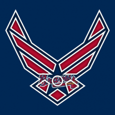 Airforce Atlanta Braves Logo heat sticker