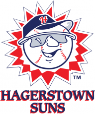 Hagerstown Suns 2013-Pres Primary Logo heat sticker