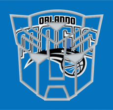 Autobots Orlando Magic logo heat sticker