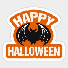Halloween Logo 27 heat sticker