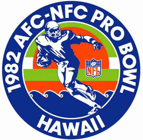 Pro Bowl 1982 Logo custom vinyl decal