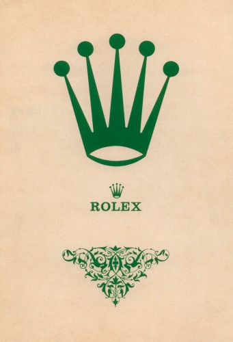 Rolex logo 05 heat sticker