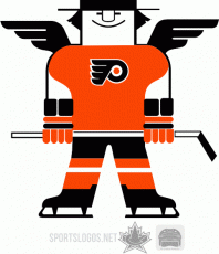 Philadelphia Flyers 1969 70-1979 80 Misc Logo heat sticker